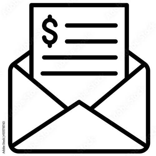 Invoice Email Icon