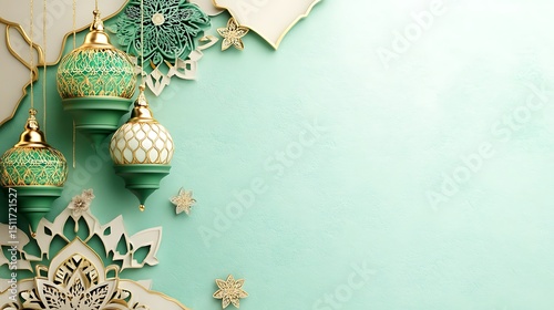 Elegant decorative hanging lights,  islamic style
