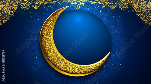 Islamic crescent moon design (5)