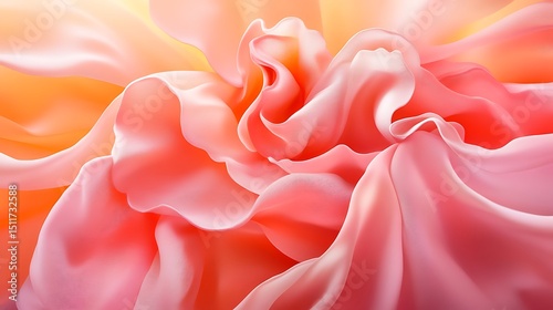 Delicate, soft, flowing fabric