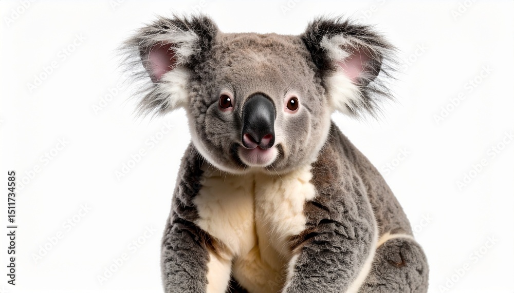 Fototapeta premium Koala isolated on transparent background 