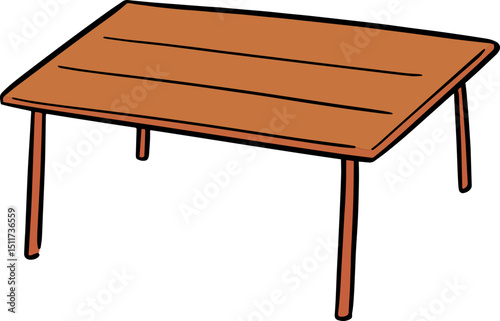 Illustration of bench
