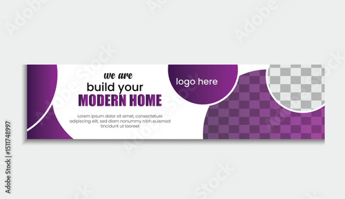 Real Estate LinkedIn Profile Banner – Clean & Corporate Design Layout