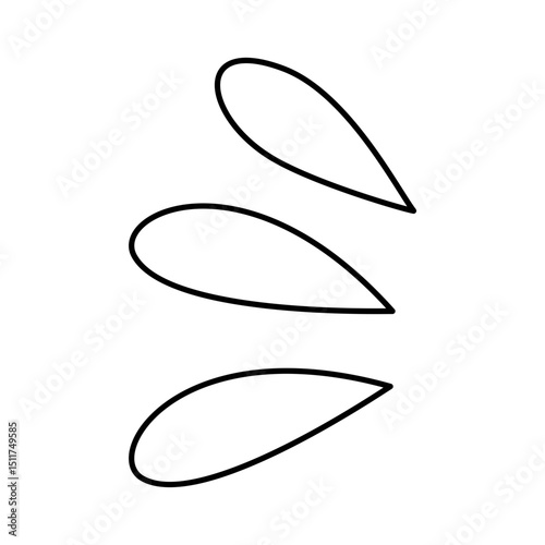 Water Splash Prank Line Art Drawing Outline