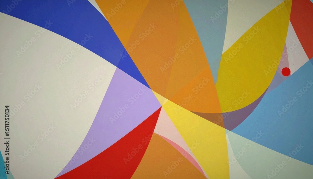 Fototapeta premium Dynamic abstract art display contemporary gallery digital artwork vibrant colors close-up view modern aesthetics
