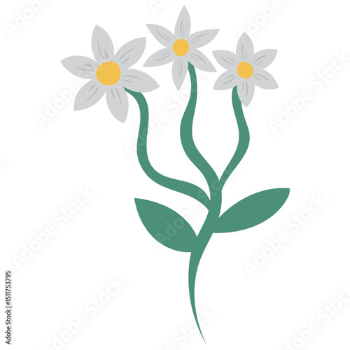Spring Flower Illustration