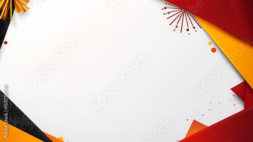 Abstract geometric colorful background