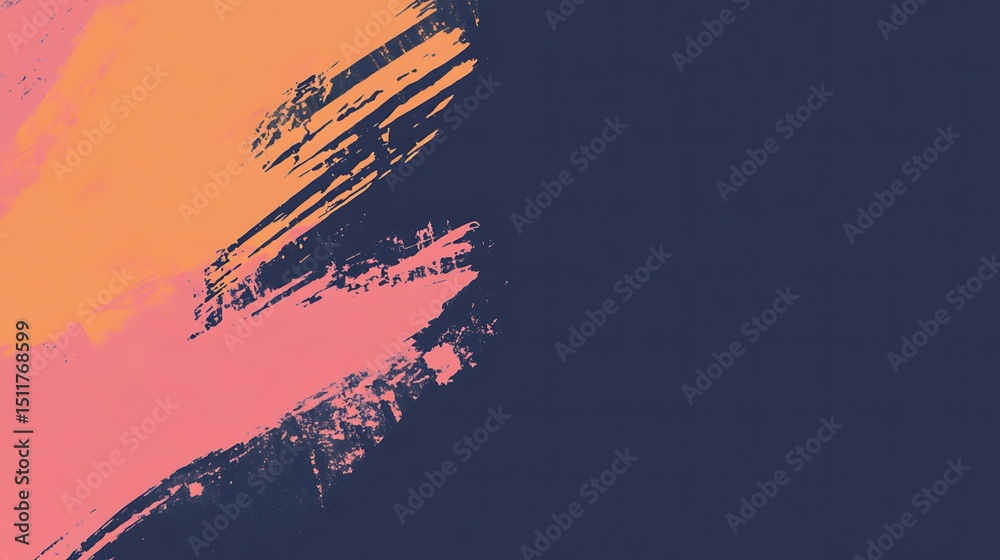 Obraz premium Abstract paint strokes (2)