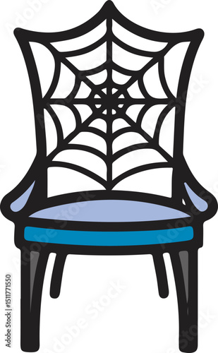 wooden chair isolated