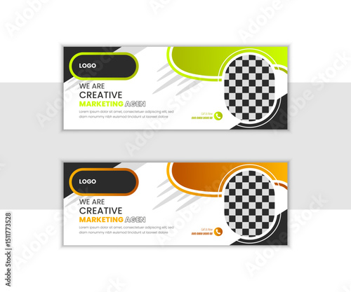 minimal facebook cover design