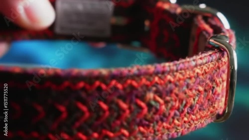 a colurful belt