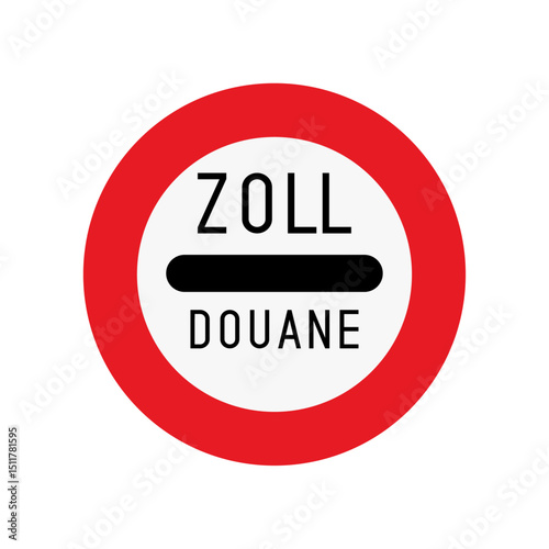 ZOLL / DOUANE "NO AI"