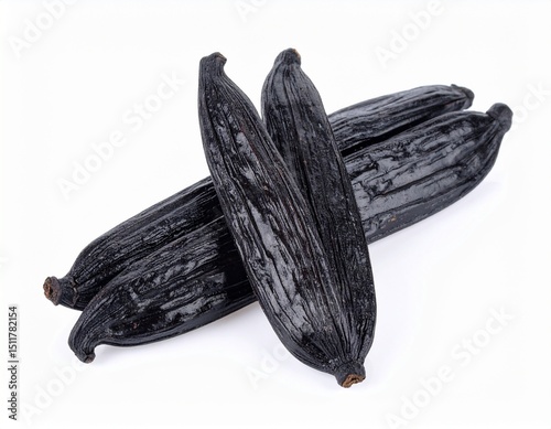 Wallpaper Mural Tonka bean isolated on white background Torontodigital.ca