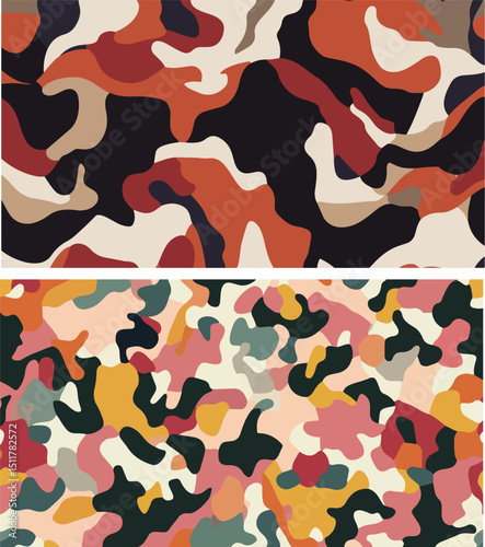 Military camouflage pattern
