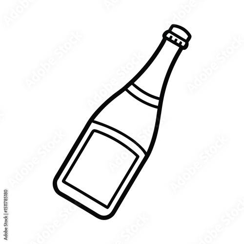 bottle of champagne