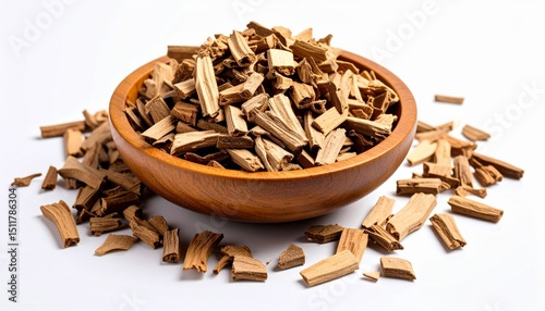 Wallpaper Mural Willow bark medical herb isolated on white background  Torontodigital.ca