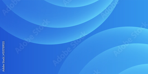 Abstract blue circle background with subtle blue gradient. Featuring geometric patterns, ideal for modern designs, digital projects,