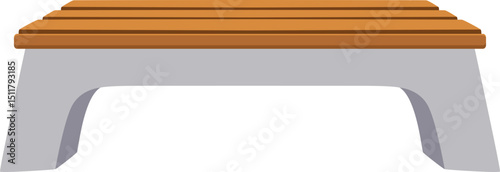 Outdoor Park Bench