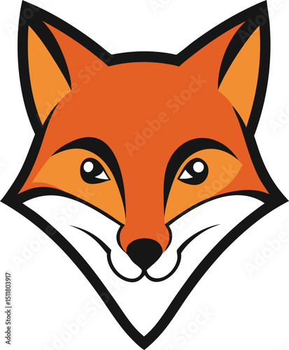 red fox head