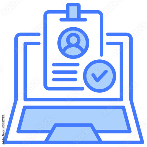 Vindication Blue Icon