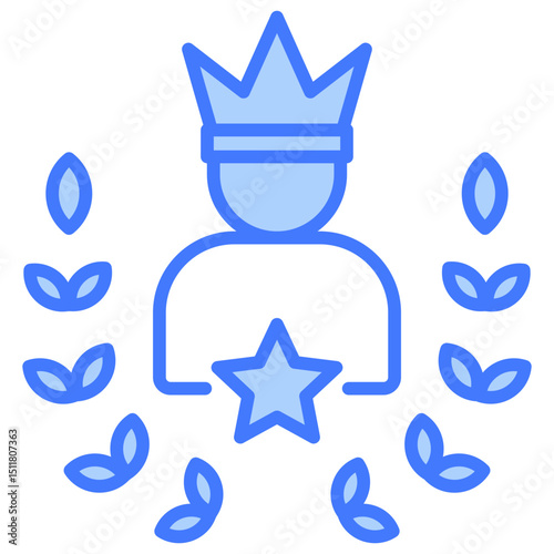 Dignity Blue Icon