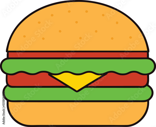 Juicy Delicious Burger A Tasty Treat for Your Taste Buds