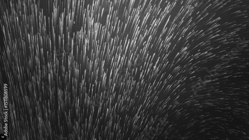 Wind Movement Animation Black Background, Loop Video