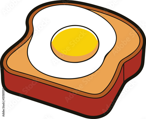 Fried Egg on Toast A Simple Yet Satisfying Breakfast