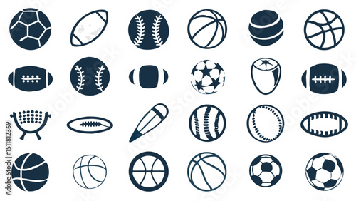 Sports Balls Seamless Pattern Vector Basketball Soccer Baseball Football Team Sports Design Wallpaper Kids