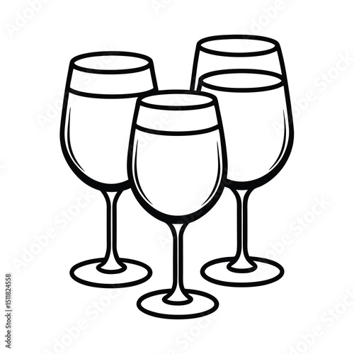 two glasses of champagne
