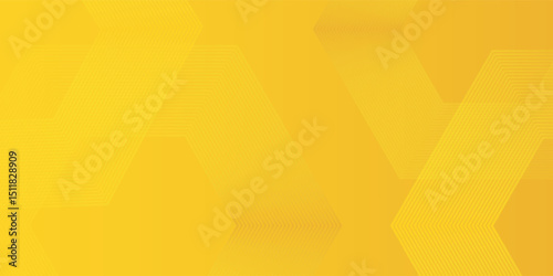 Simple modern nice art abstract yellow gradient arrow shape overlay layer background with arrow pattern and shadow