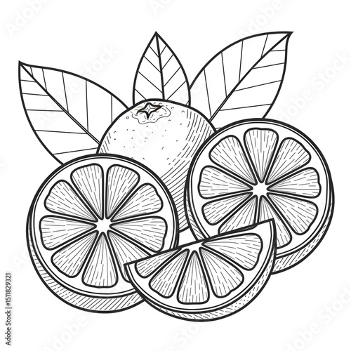 slices of lemon and lime