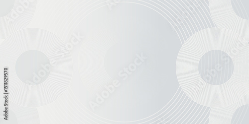 Simple modern art nice White geometric abstract background overlap layer on bright space with lines effect decoration
