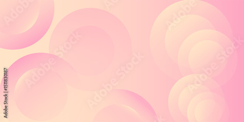 simple nice  modern minimalist banner background  pastel colorful  pink and yellow gradations.