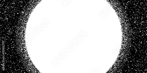 Black and white grunge. Distress overlay texture. Abstract surface dust and rough dirty wall background concept. Worn, torn, weathered effect. Vector illustration