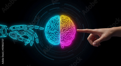 human brain in motion loop