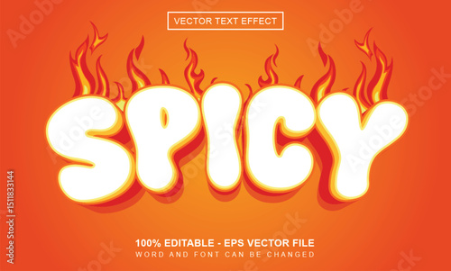 Spicy text effect