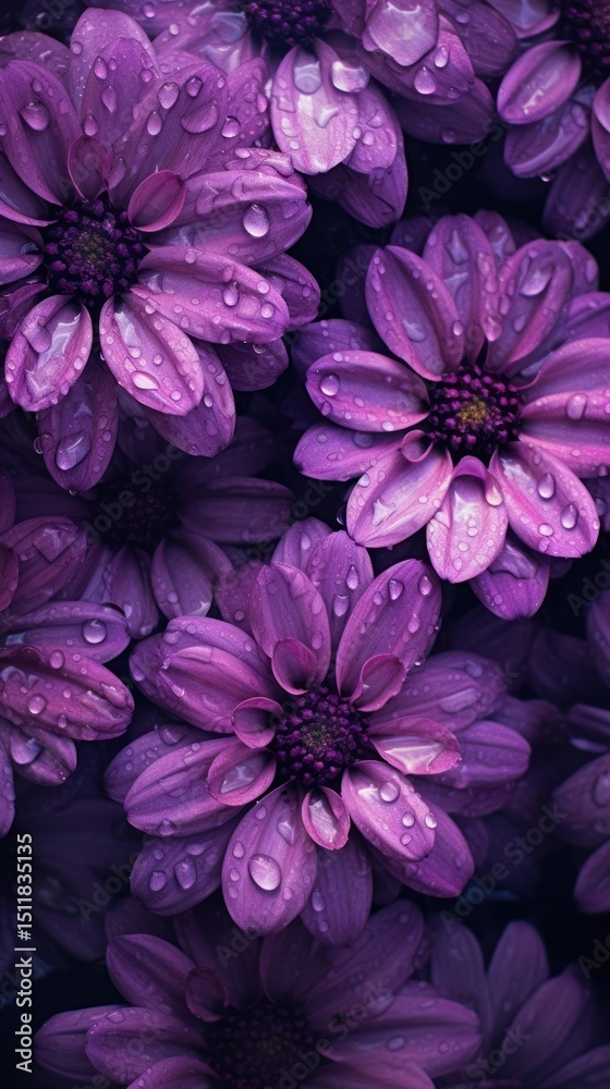 Obraz premium Flower purple nature petal.
