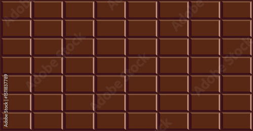 chocolate slab background.