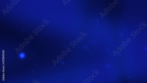 Blue abstract background with blurry white dots. Suitable for web design, presentations, and digital artwork backgrounds. Ideal for visual projects