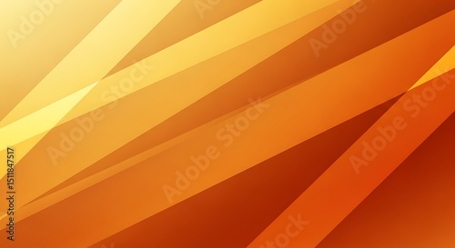 Abstract Orange and Yellow Diagonal Stripes Background Design