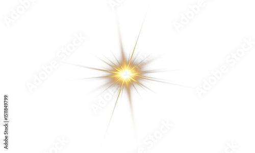 Vector transparent sunlight with sun glare. Overlay, Sun rays and glare, Sun, sunrays, light transitions, lens flare, light leaks and glare in PNG format. PNG sunlight flare. Golden flash, glare