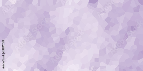 Pastel purple geometric mosaic texture featuring irregular polygon shapes and varying tones suitable for design elements and digital applications