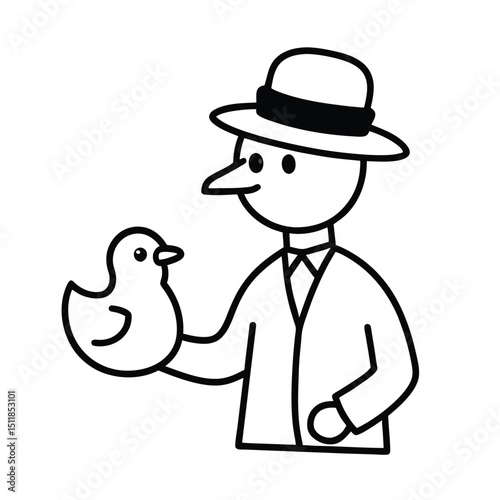 A Detective Whose Only Clue Is a Rubber Duck