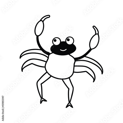 A Crab Who Wants to Learn Ballet