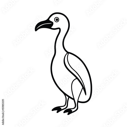 A Penguin Who Believes It Is a Flamingo
