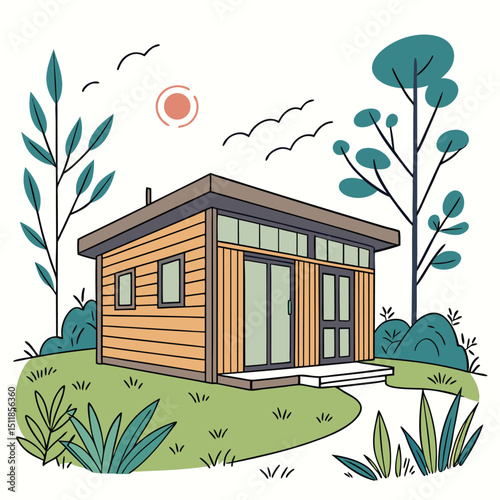 house and tree