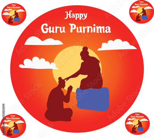 Happy guru Purnima is celebrated every year on july
