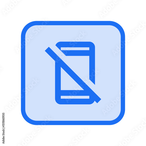 No Cell Outline Icon