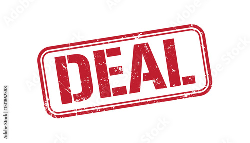 deal grunge red stamp